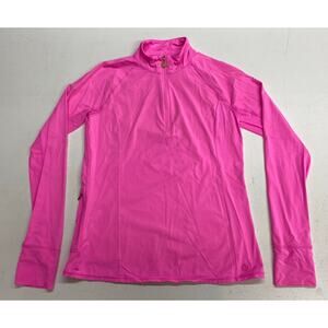 Women Lilly Pulitzer Luxletic Marion Half Zip Sunguard performance pullover top